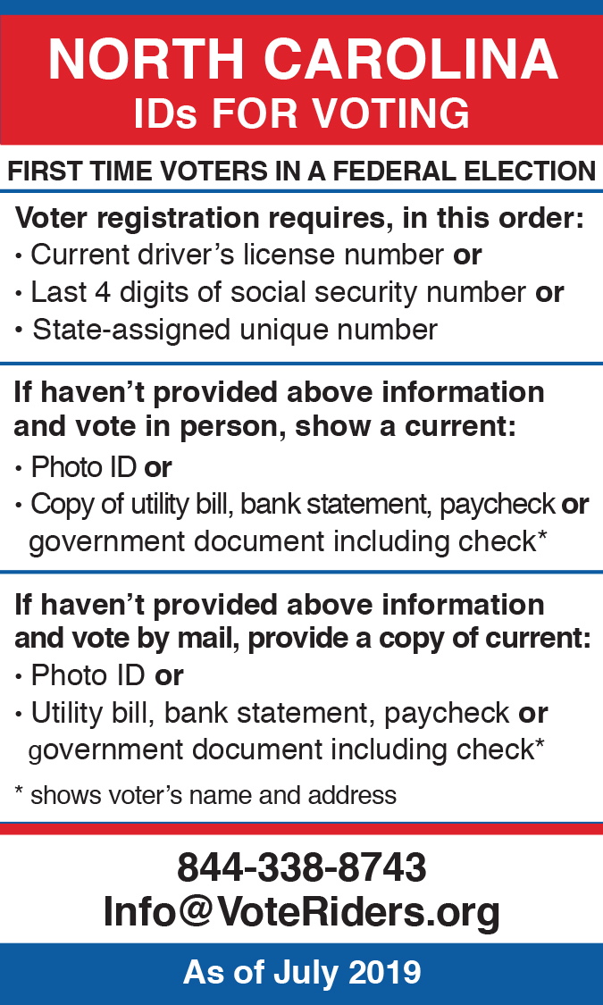 north-carolina-voter-id-information-voteriders