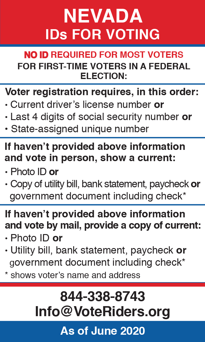 Check Your Voter ID · VoteRiders