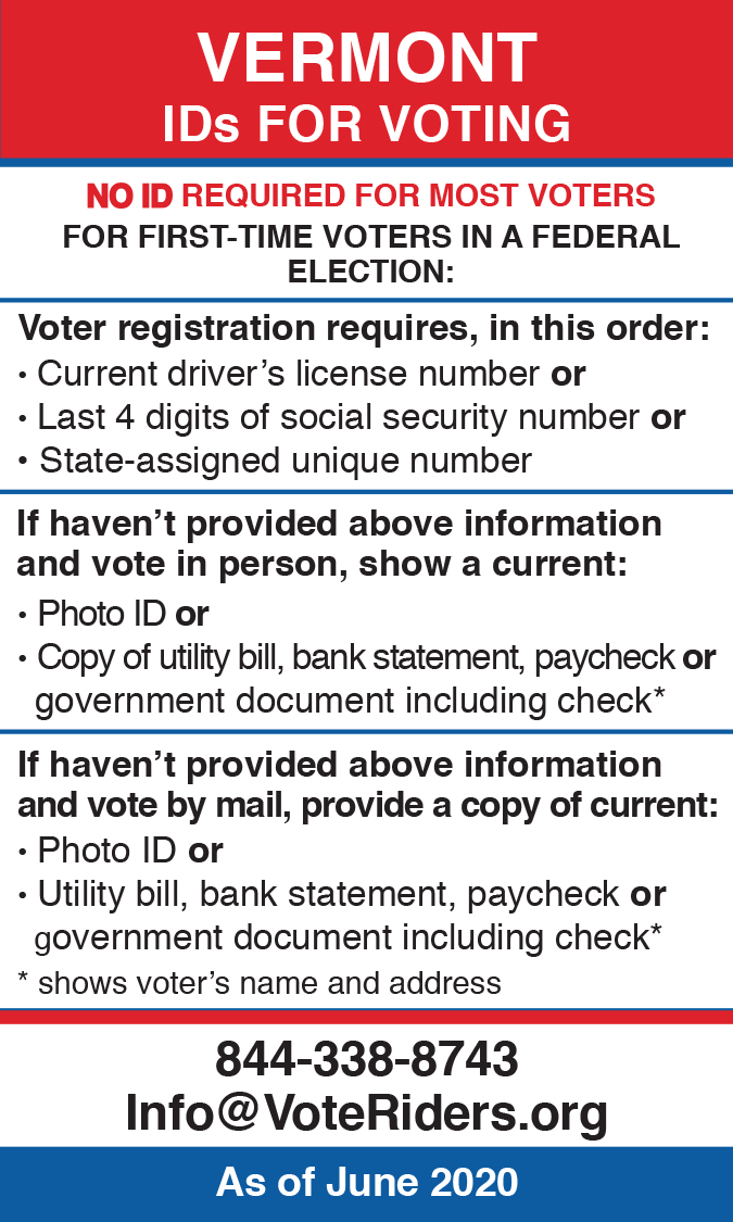 Vermont register to vote