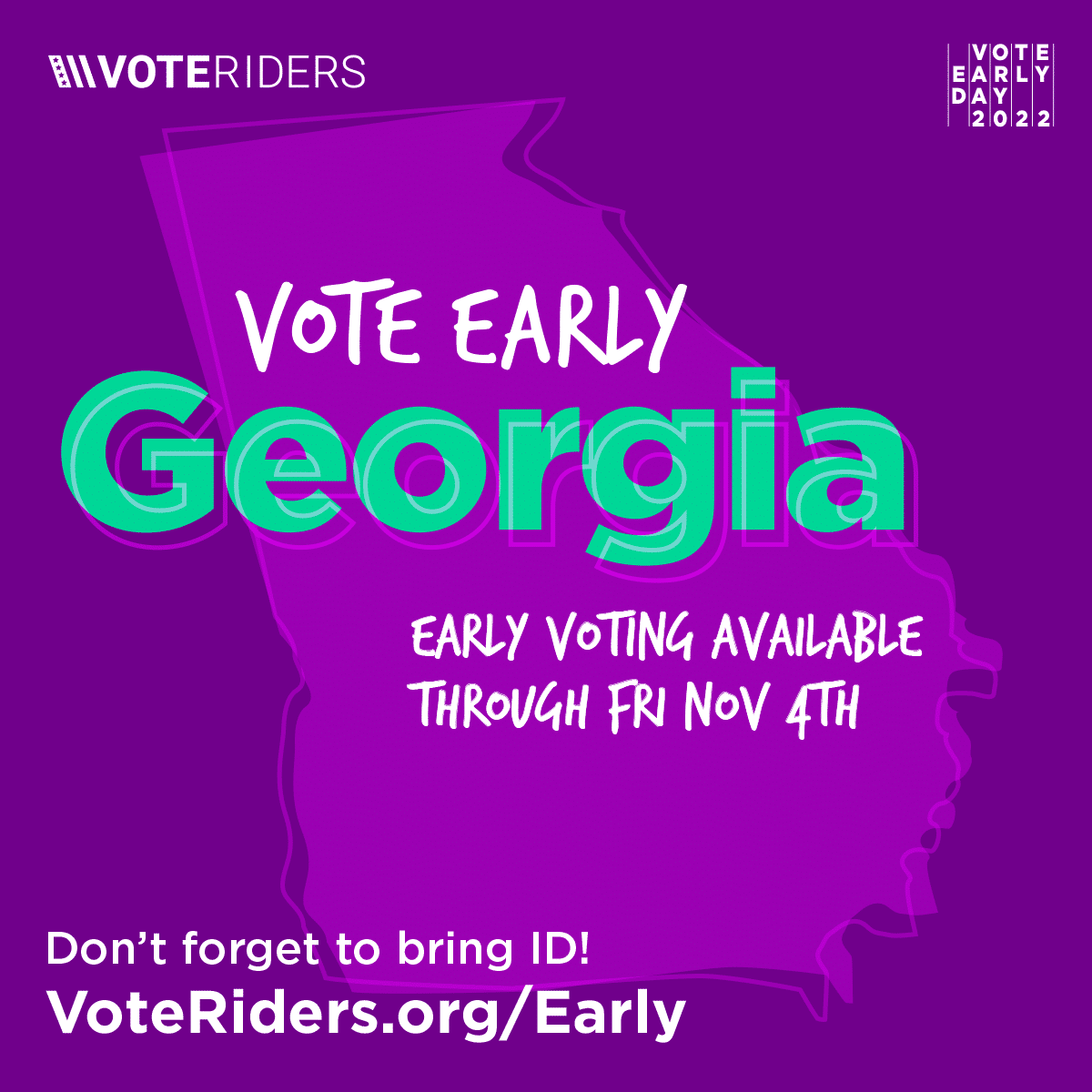 Vote Early Day • VoteRiders