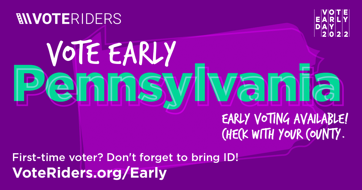 Vote Early Day • VoteRiders