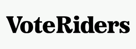 VoteRiders Primary Logo (Dark Black) 