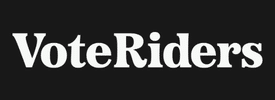 VoteRiders Primary Logo (Off White) 